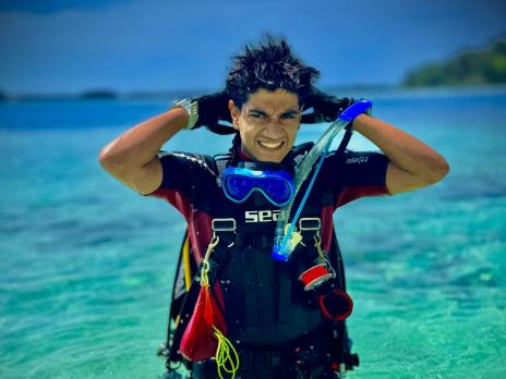 Aarav for Junior PADI AmbassaDivers