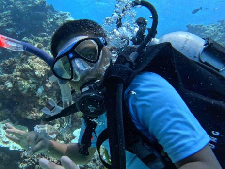 Prateek Junior PADI AmbassaDivers