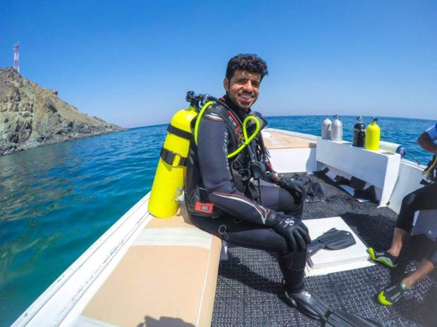PADI Ambassadiver: Khalid Alrazooqi