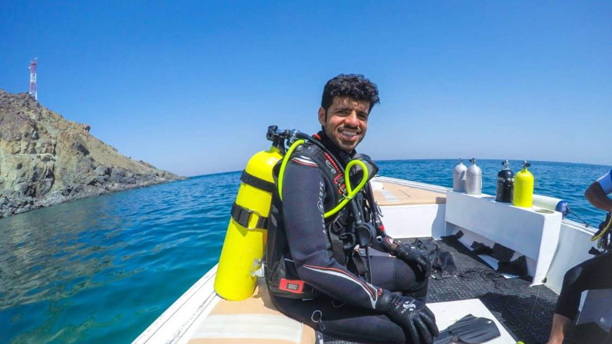 PADI Ambassadiver: Khalid Alrazooqi