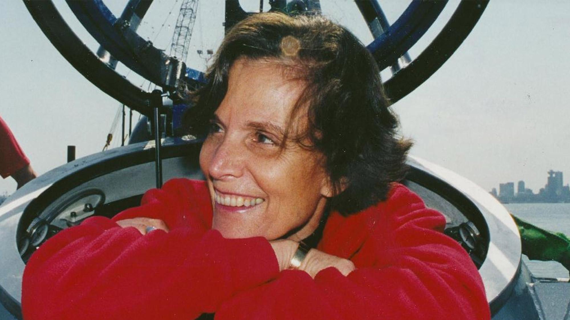 A photo of Dr Sylvia Earle