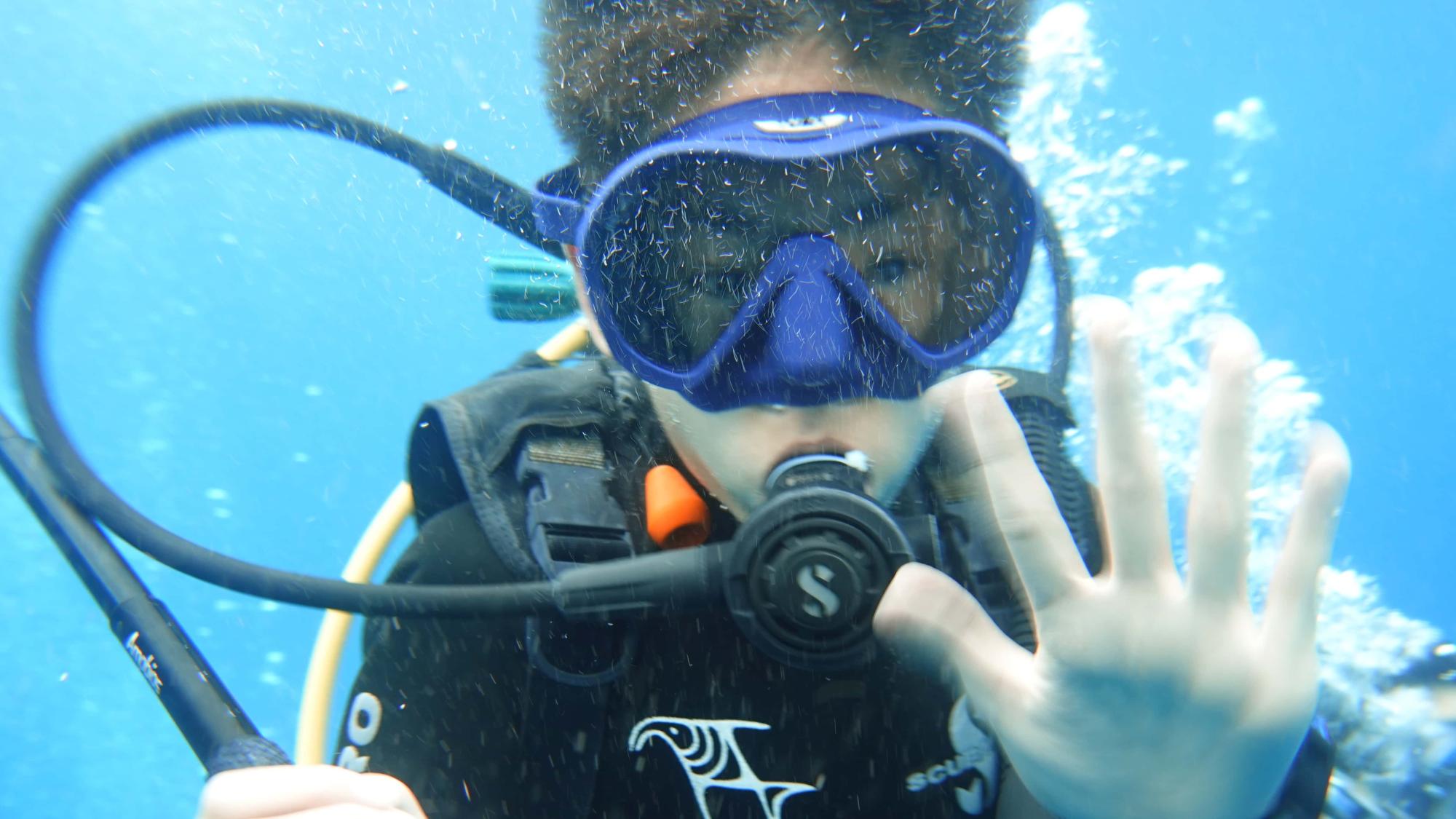 Cooper for Junior PADI AmbassaDivers