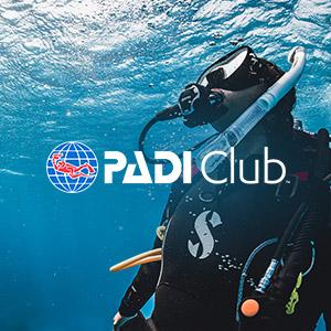 Rejoignez le Club PADI